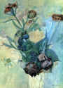 Bouquet of Flowers (Blue Still Life)