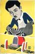 Cinema Poster for the Comedy 'Nastoyashchy Gentelmen' (A Real Gentleman), Directed byClyde Bruckman