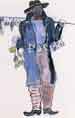 Costume Design for 'La Jaquerie' by P.Mrime