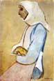 An Old Woman in a White Kerchief
