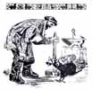 Illustration for the Tale 'Petukh I Bobok' (The Cockerel and the Bean)