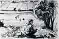 The Artist Nikolai Kuz'min at Studies