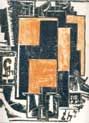 Dcor Sketch for Opera 'Victory over the Sun' by M.Matiushin