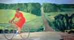 Kolkhoz Woman on a Bicycle
