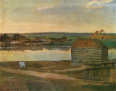 Northern Landscape. Evening