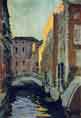 Venice. The Last Rays of the Setting Sun