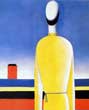 Complicated Premonition (Torso in a Yellow Shirt)