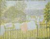 Laundry On the Fence